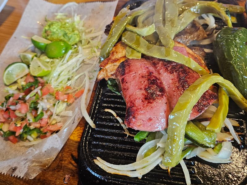 Tacos El Bigotes food