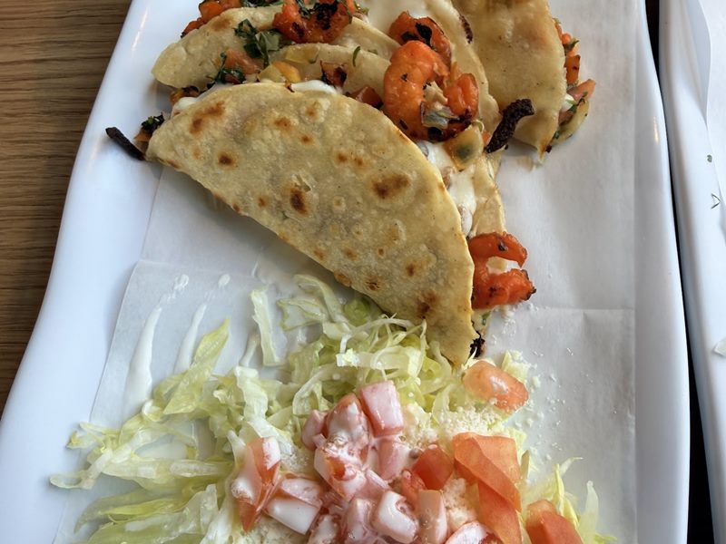 Tacos El Bigotes food